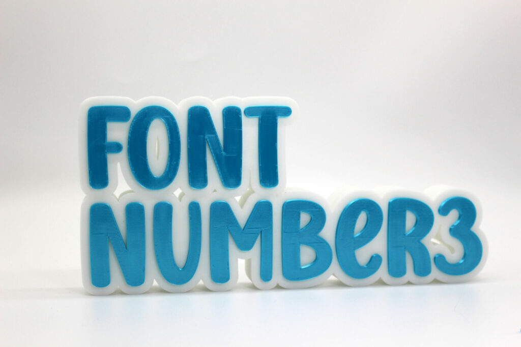 Custom Nameplate - Font 3