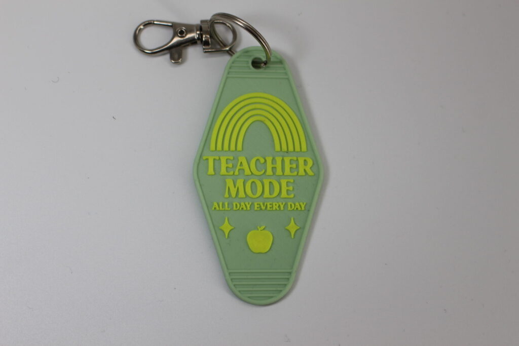 Teacher Mode Personalised Keyring