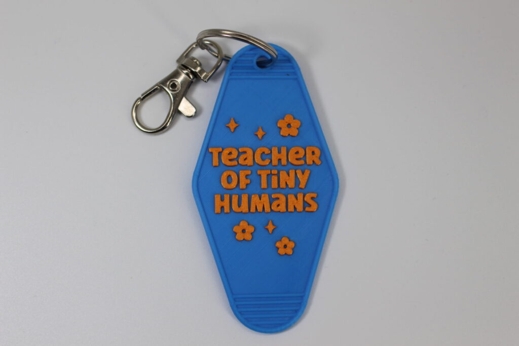 Teacher of Tiny Humans Personalised Keyring