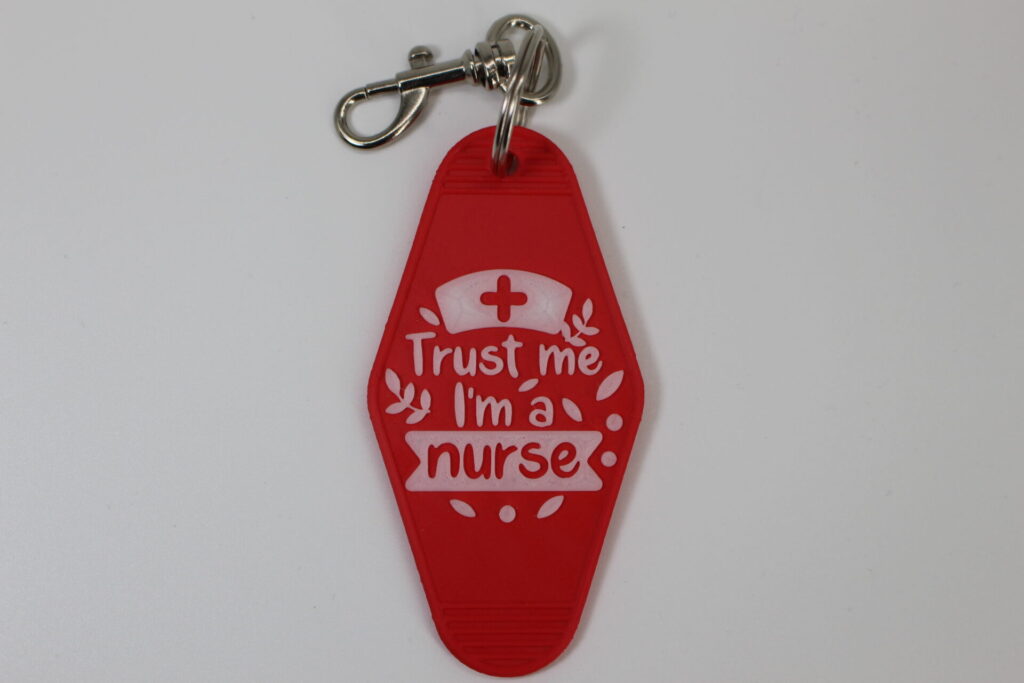 Trust Me, I'm a Nurse Personalised Keyring