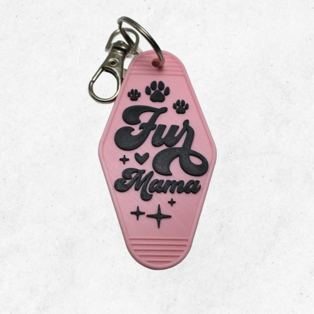 Fur Mama Keyring