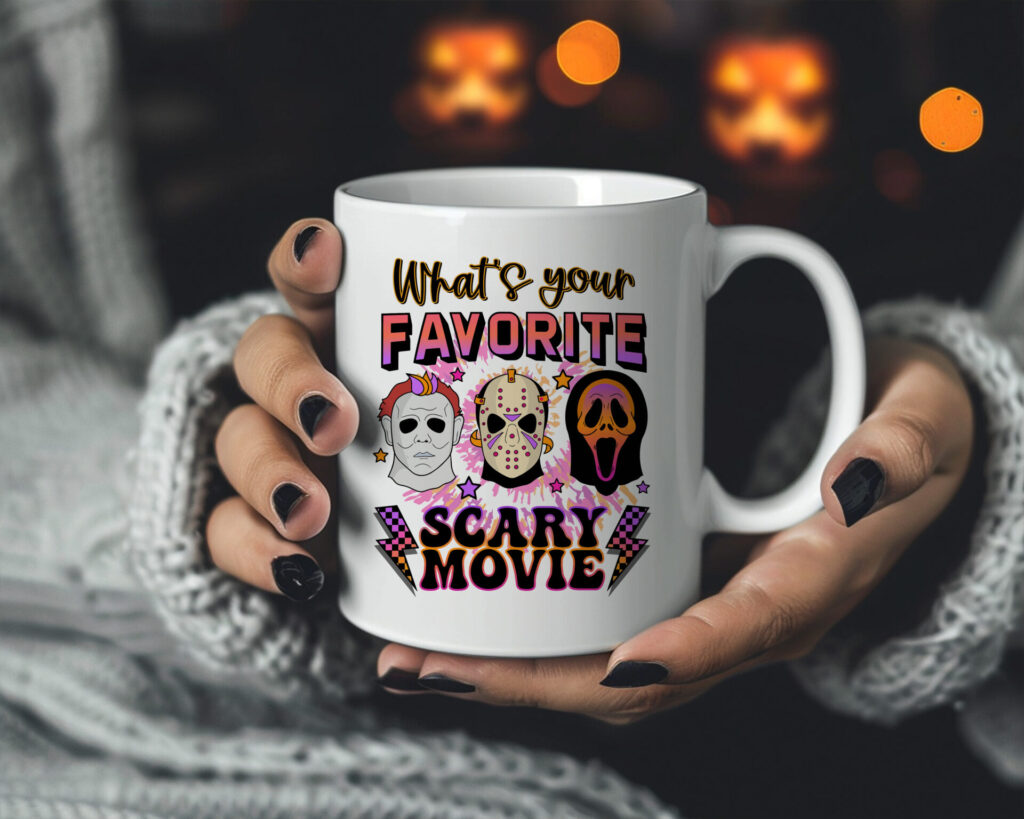 What's Your Favorite Scary Movie? Coffee Mug