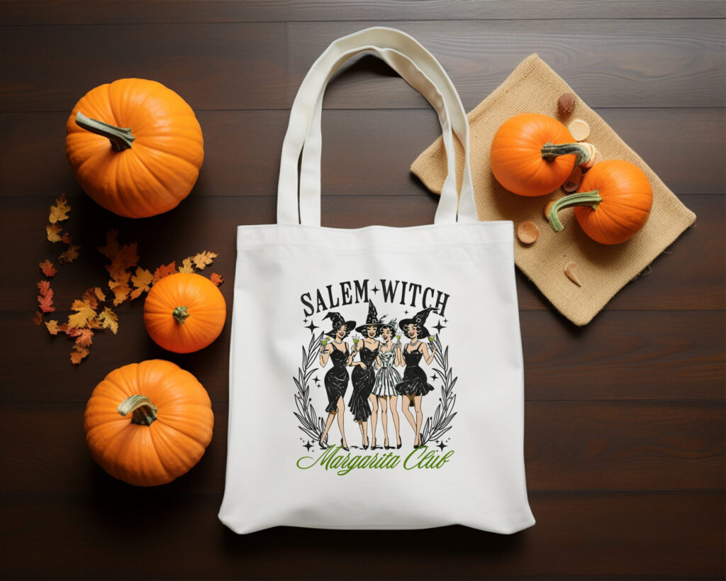 Salem Witch Margarita Club Tote Bag