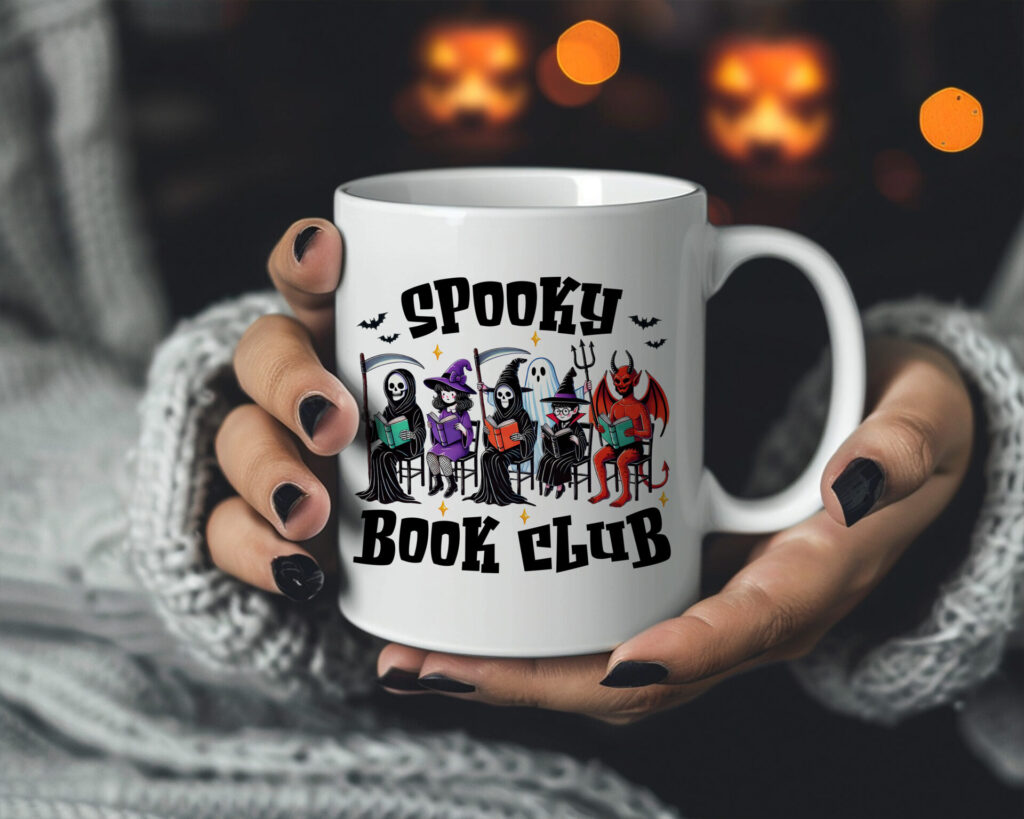 Spooky Book Club Coffee Mug
