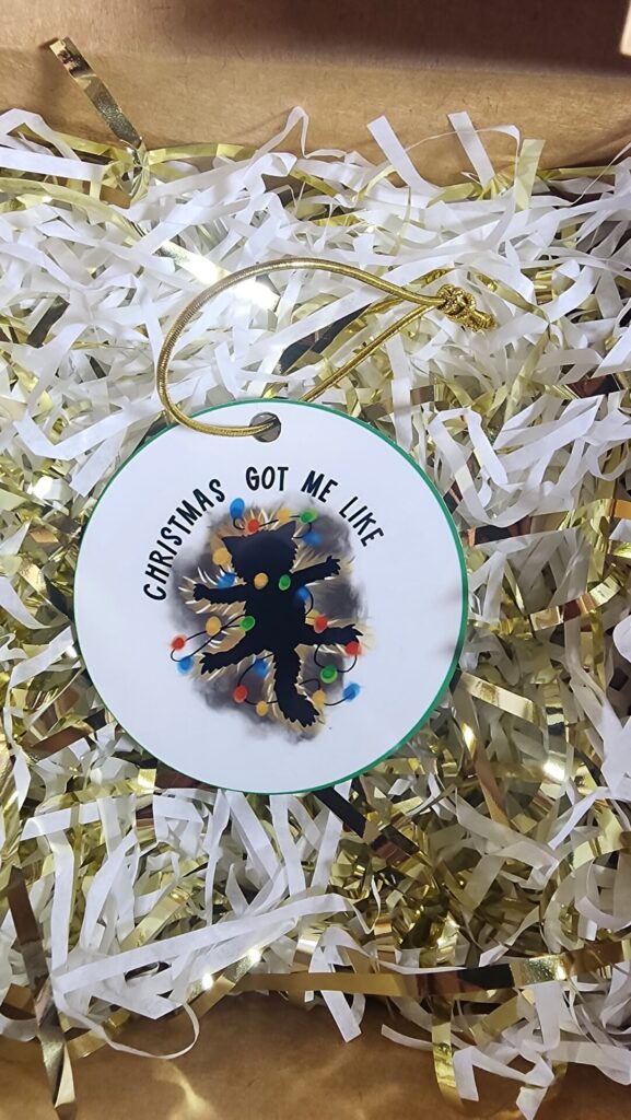 Christmas Got Me Like Ornament