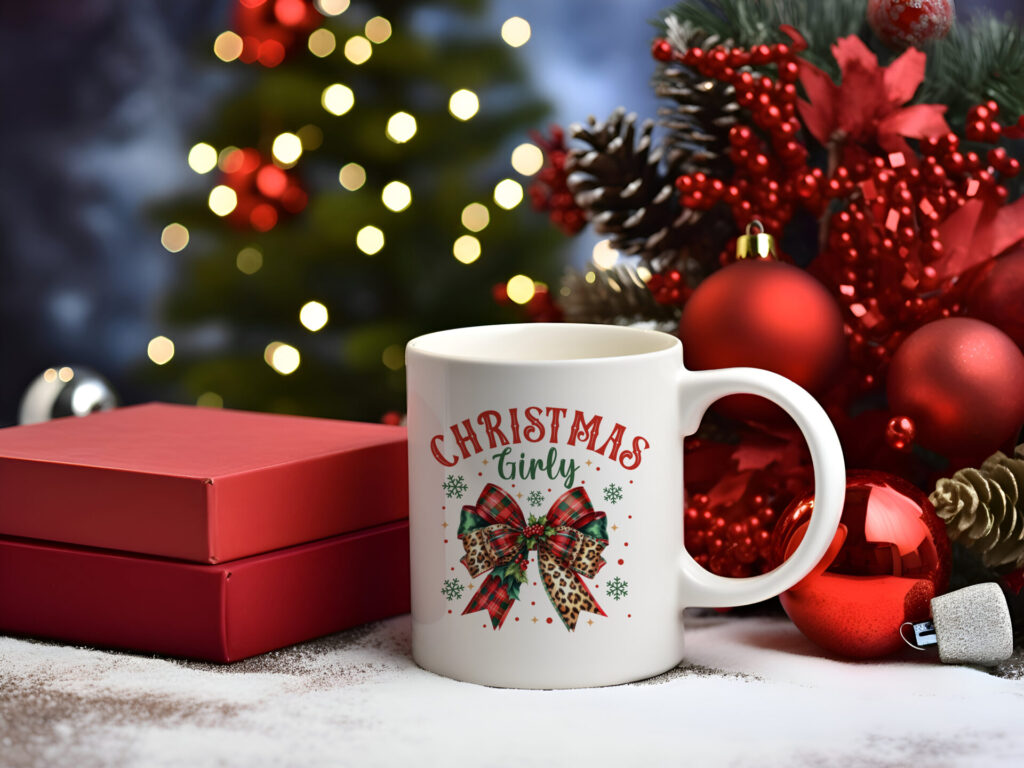 Christmas Girly Coffee Mug