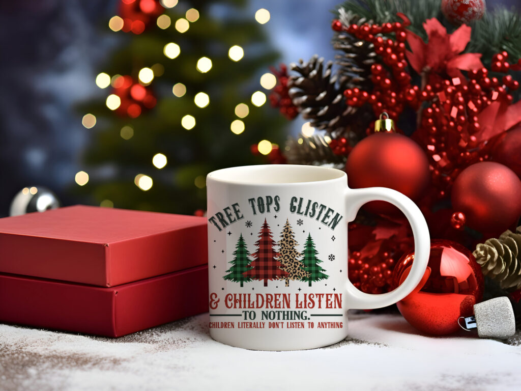 Tree Tops Glisten & Children Listen to Nothing Coffee Mug