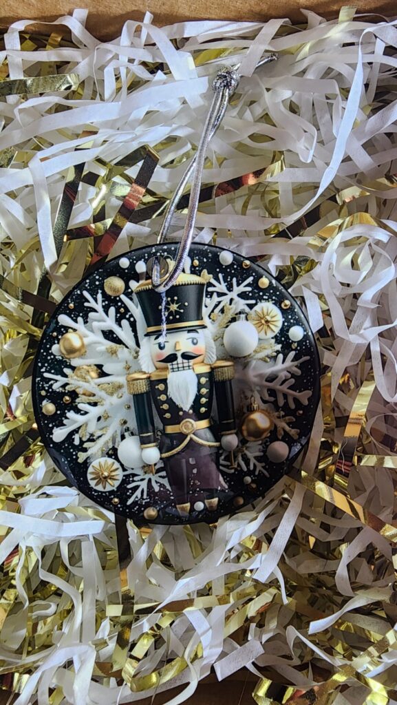 Regal Nutcracker Ornament