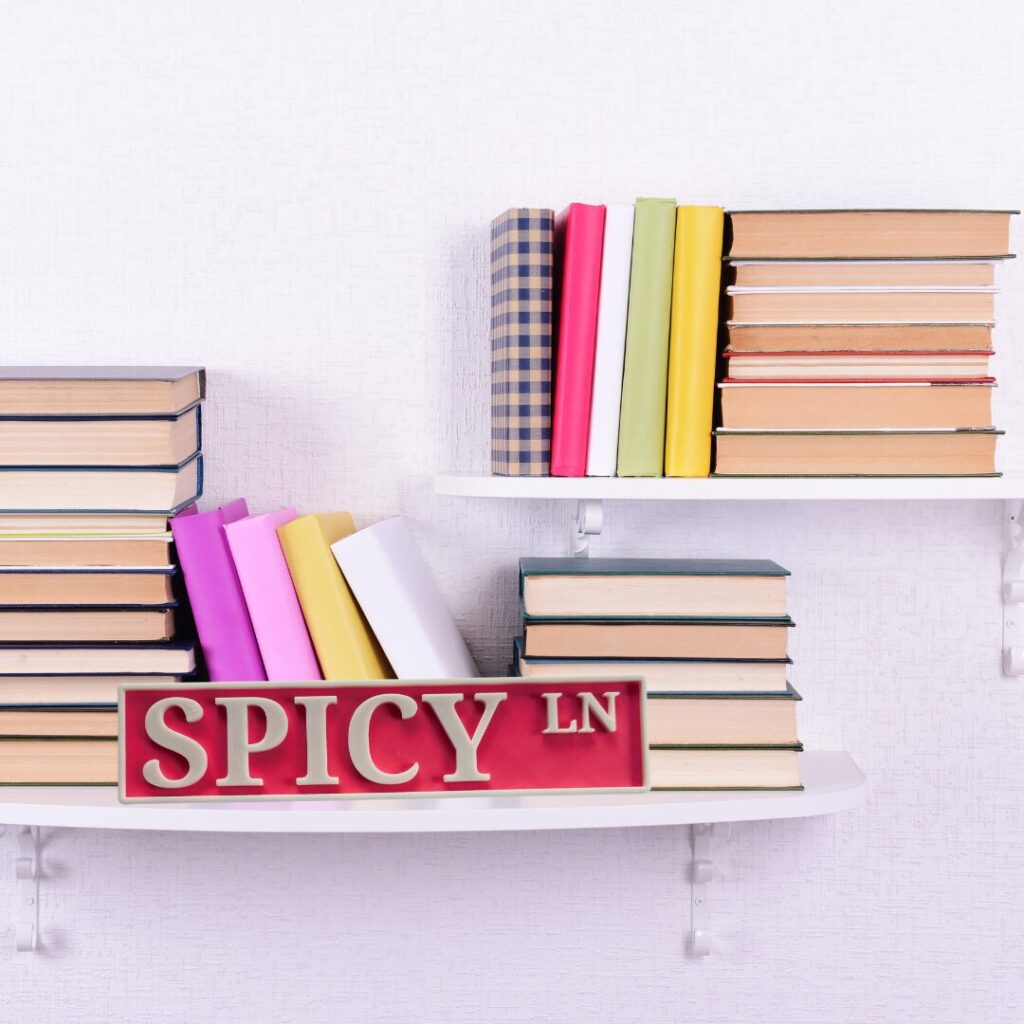 Spicy Lane 3D-Printed Street Sign – Bookshelf & Library Shelf Decor