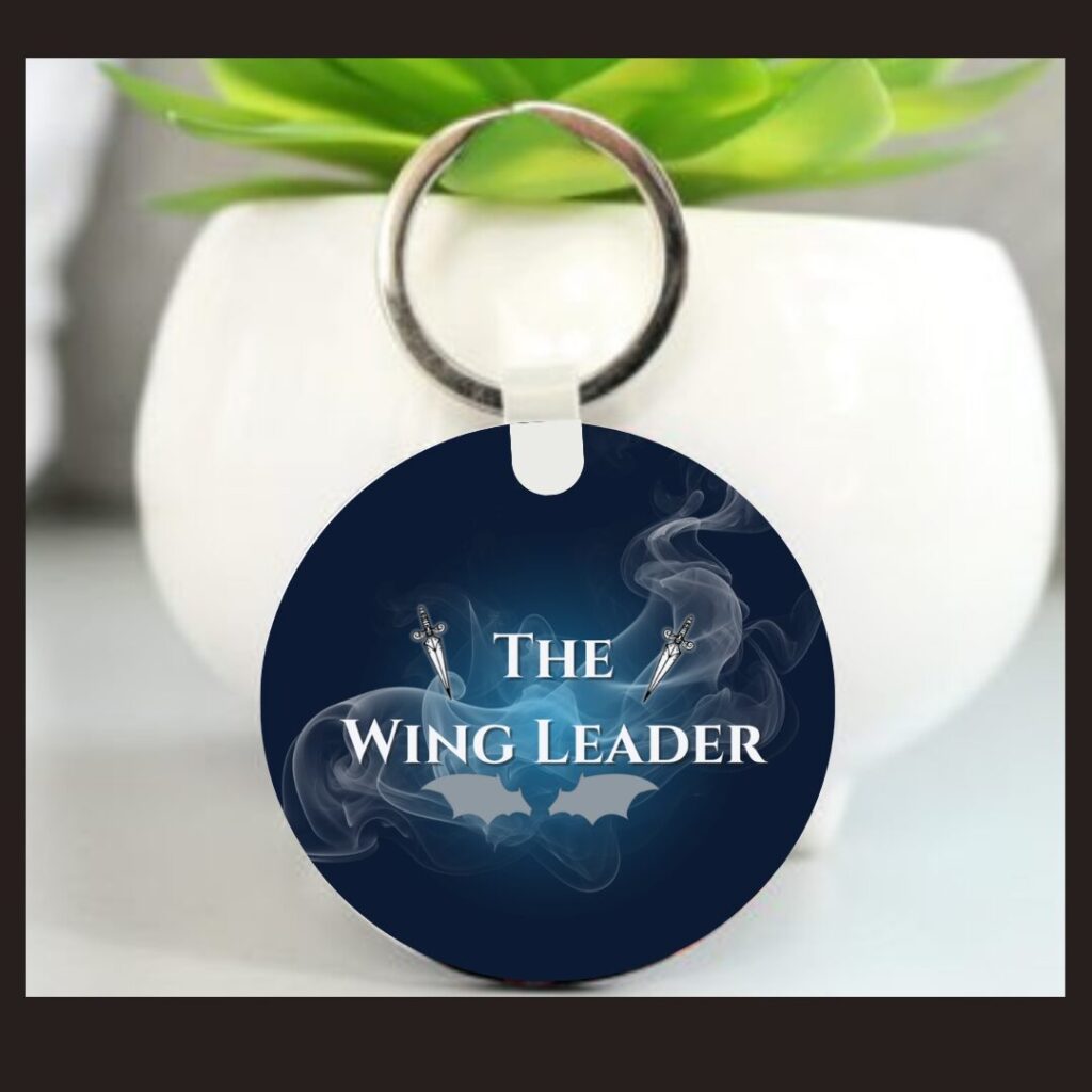 The Wing Leader Keyring - Fourth Wing Empyrean Series Inspired Keychain