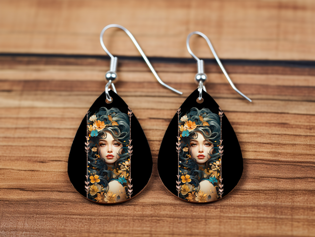 Mystic Muse Teardrop Earrings