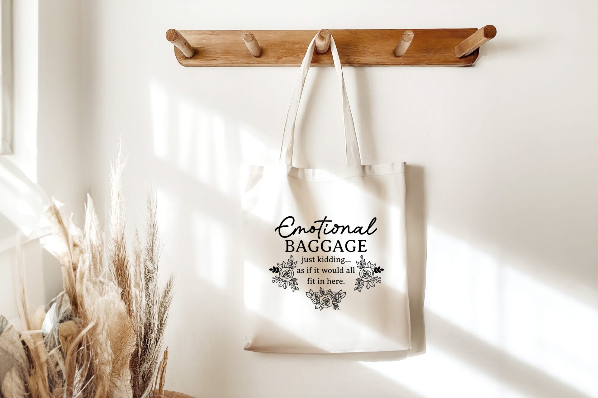 Emotional Baggage tote bag