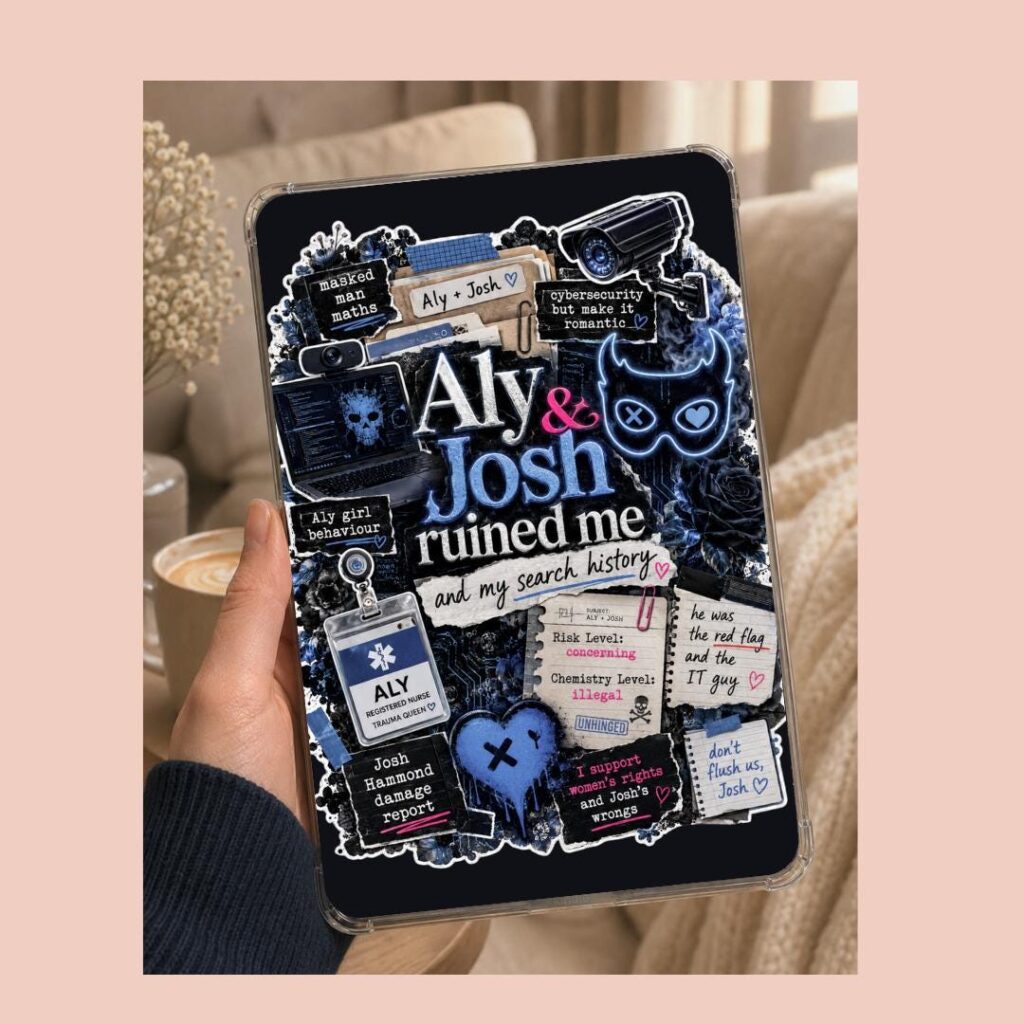 Aly and Josh Kindle Insert - Navessa Allen Into Darkness Dark Romance
