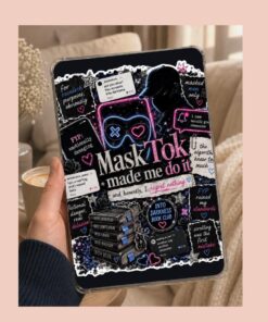 MaskTok Kindle Insert – Navessa Allen Into Darkness Dark Romance