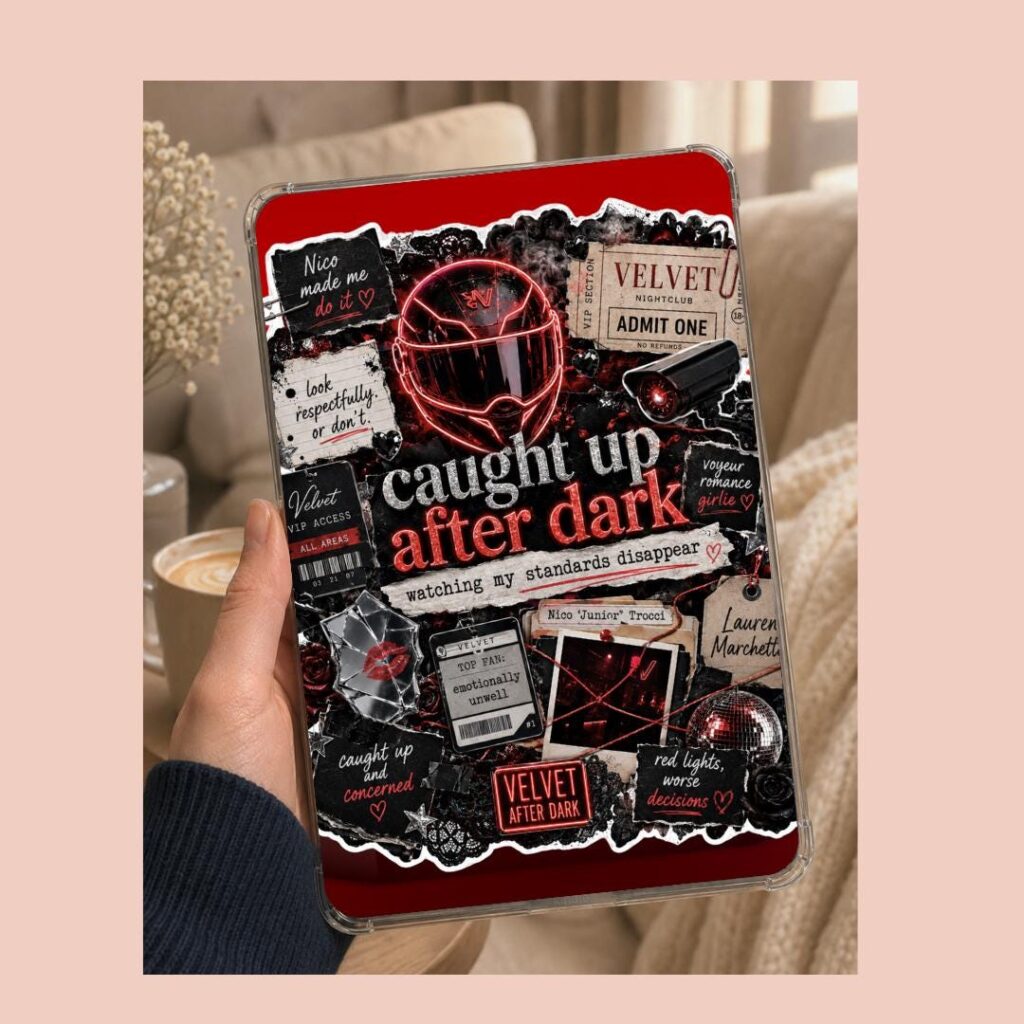 Caught Up Kindle Insert - Navessa Allen Into Darkness Dark Romance
