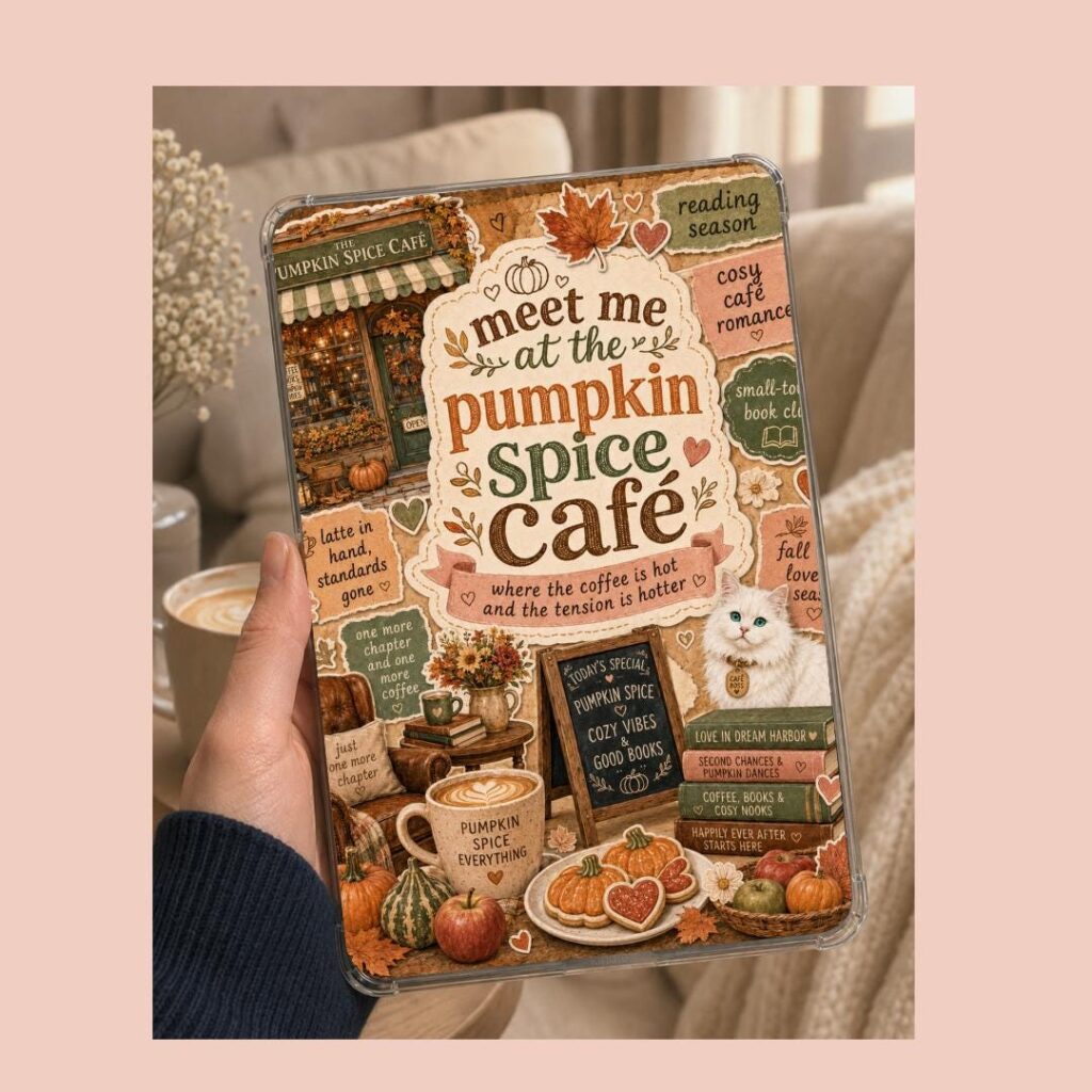Meet Me at the Pumpkin Spice Cafe Kindle Insert - Laurie Gilmore Dream Harbor