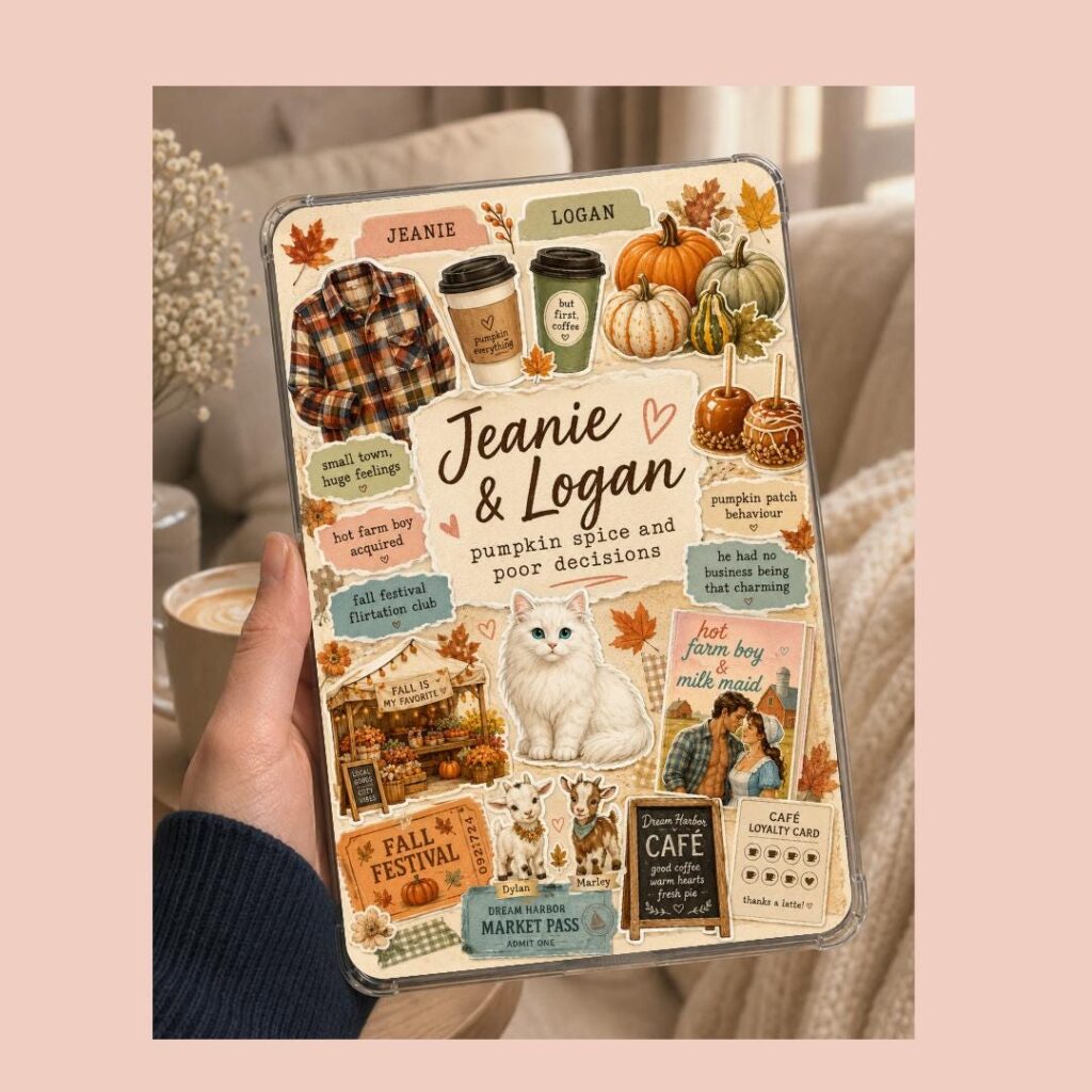 Jeanie and Logan Kindle Insert - Laurie Gilmore Dream Harbor Series