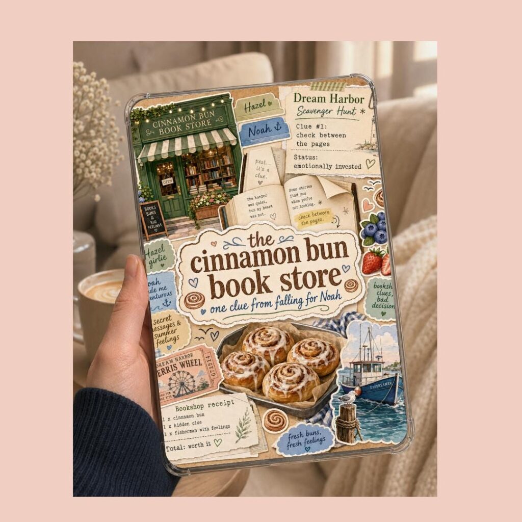 The Cinnamon Bun Book Store Kindle Insert - Laurie Gilmore Dream Harbor