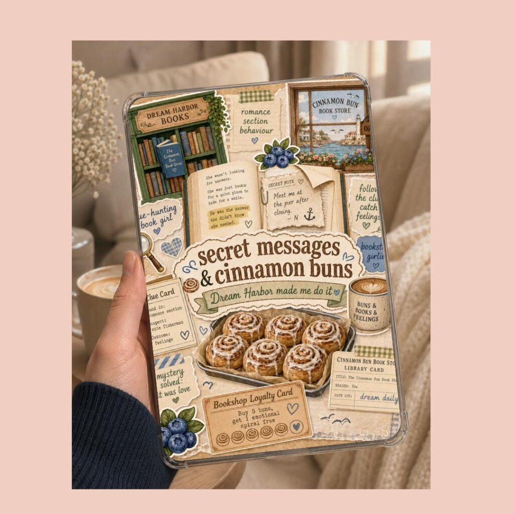 Secret Messages and Cinnamon Buns Kindle Insert - Laurie Gilmore Dream Harbor