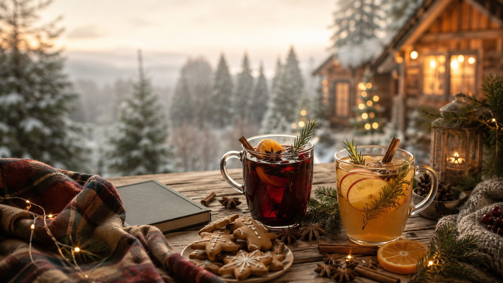 Mulled Wine Recipe (Plus an Apple Cider Mocktail) Inspired by The Christmas Tree Farm