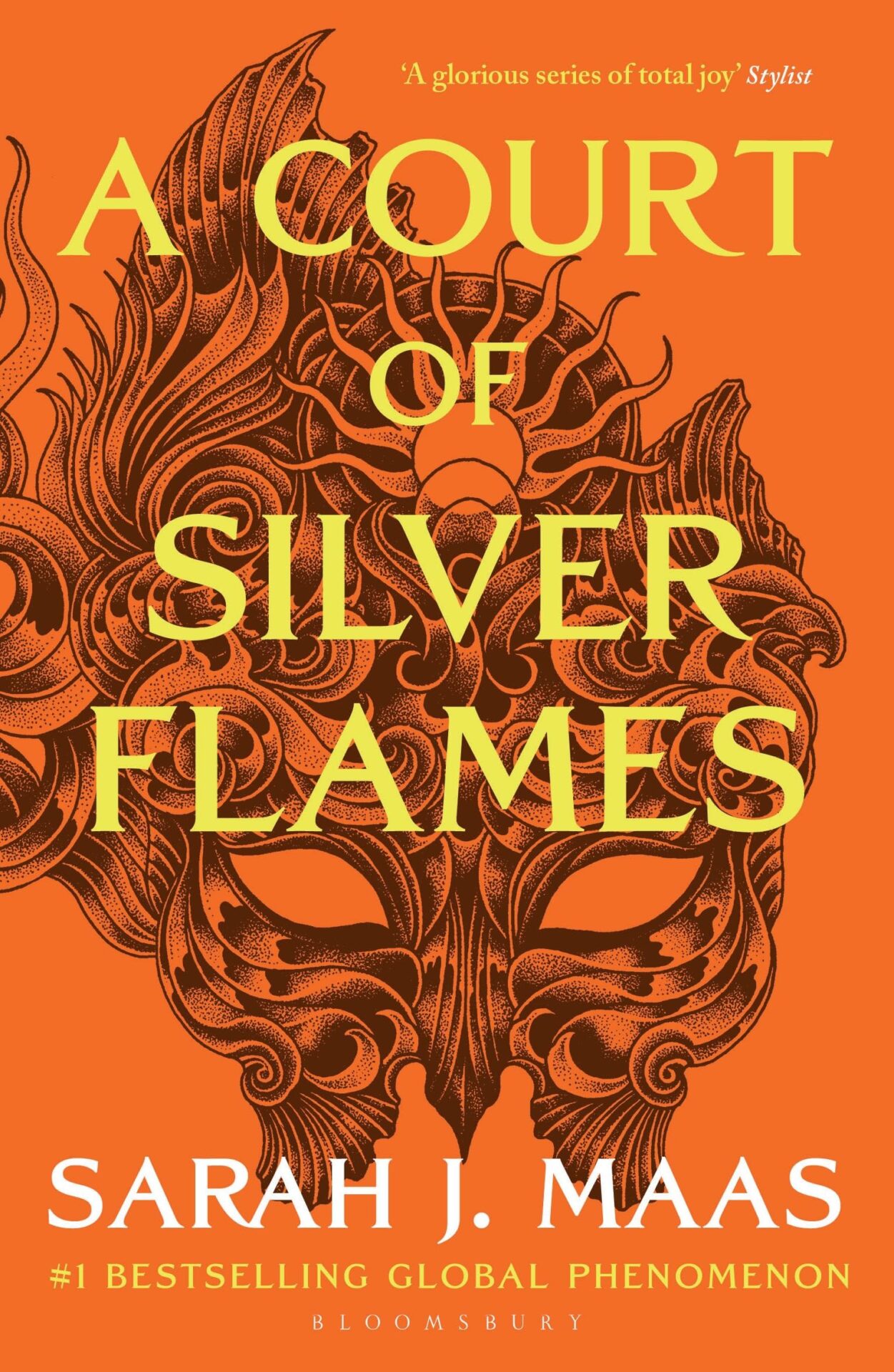 A Court of Silver Flames by Sarah J. Maas book cover
