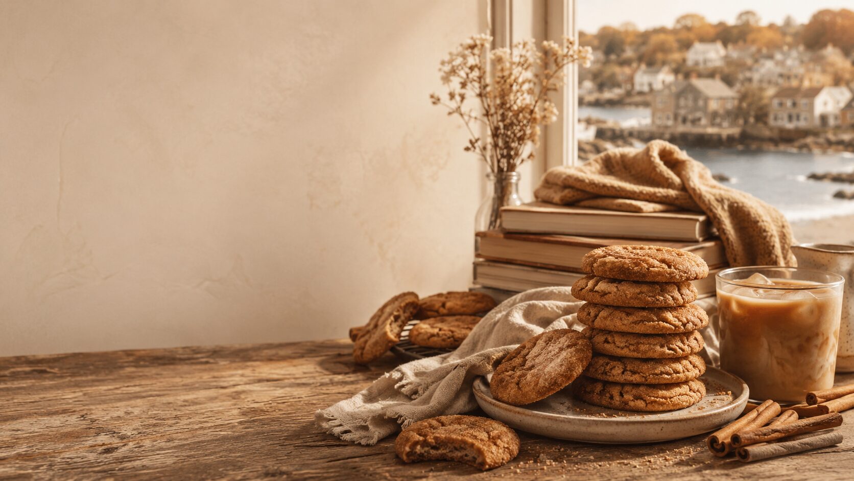 Cinnamon Sugar Cookies (Inspired by The Cinnamon Bun Book Store)