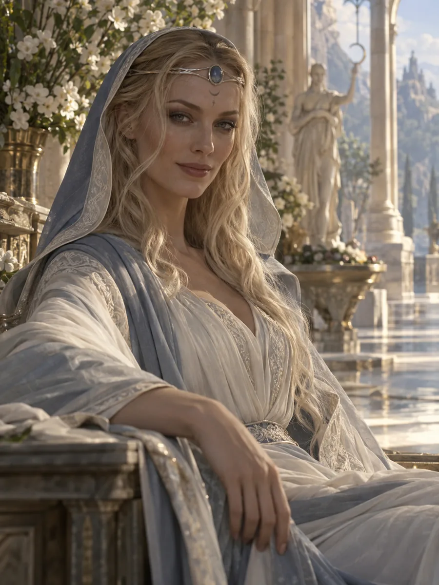 Portrait of Ianthe, the High Priestess