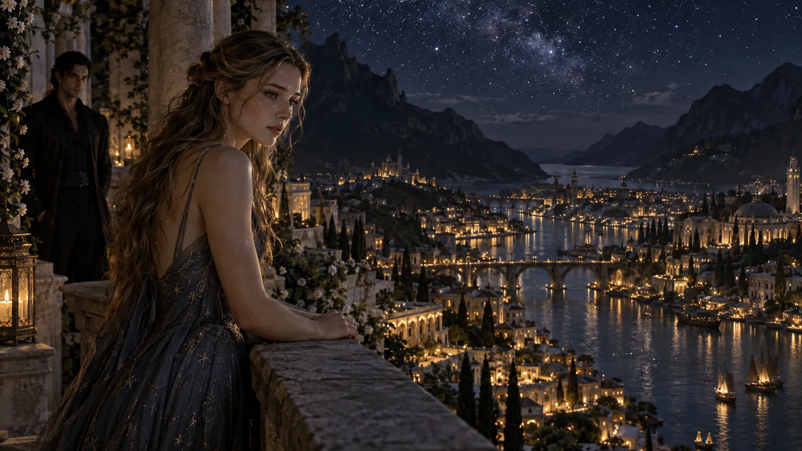 Velaris, the City of Starlight, hidden in the Night Court for thousands of years