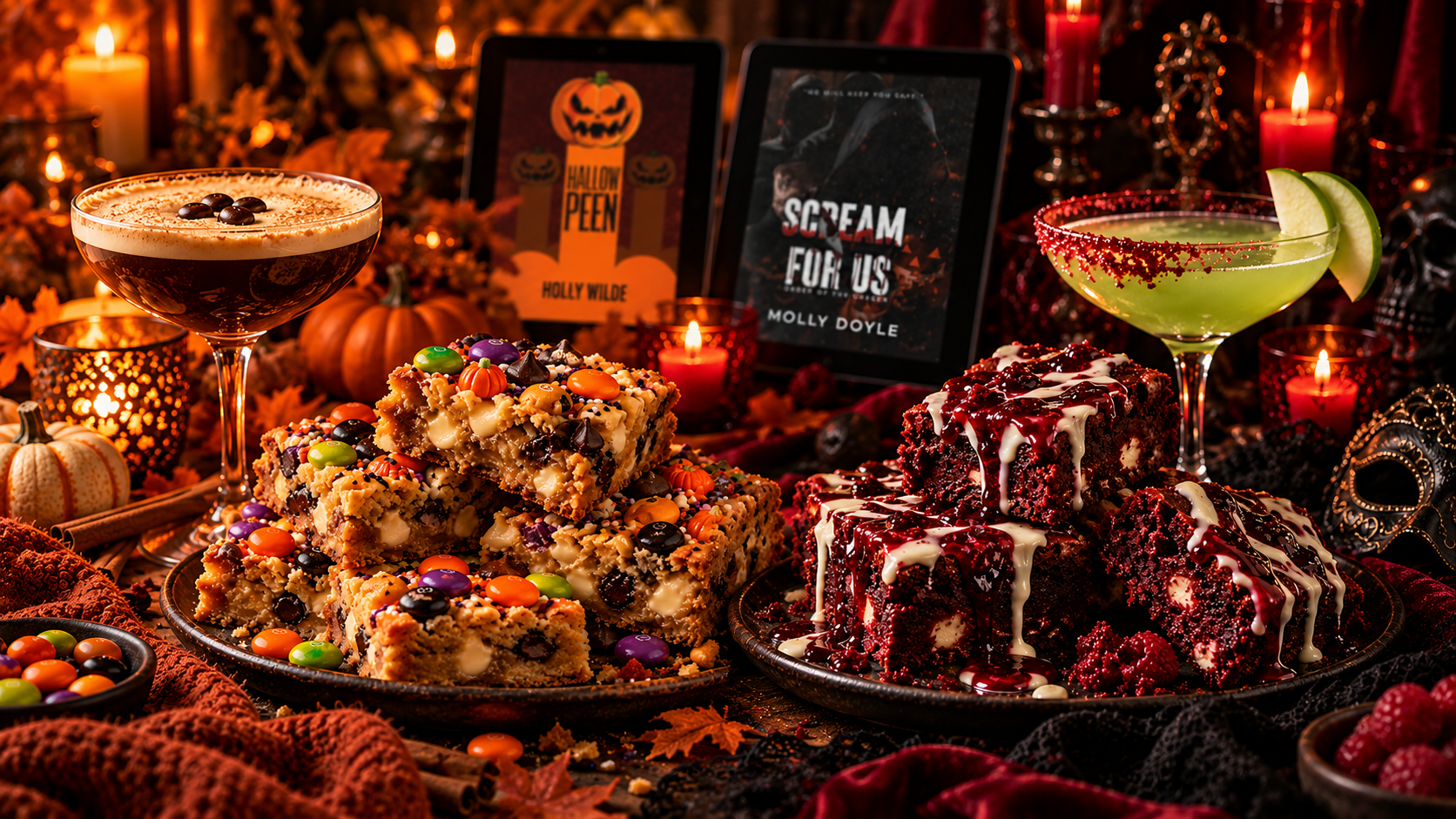 Sip, Snack and Smut: A Halloween Double Feature Reading Night