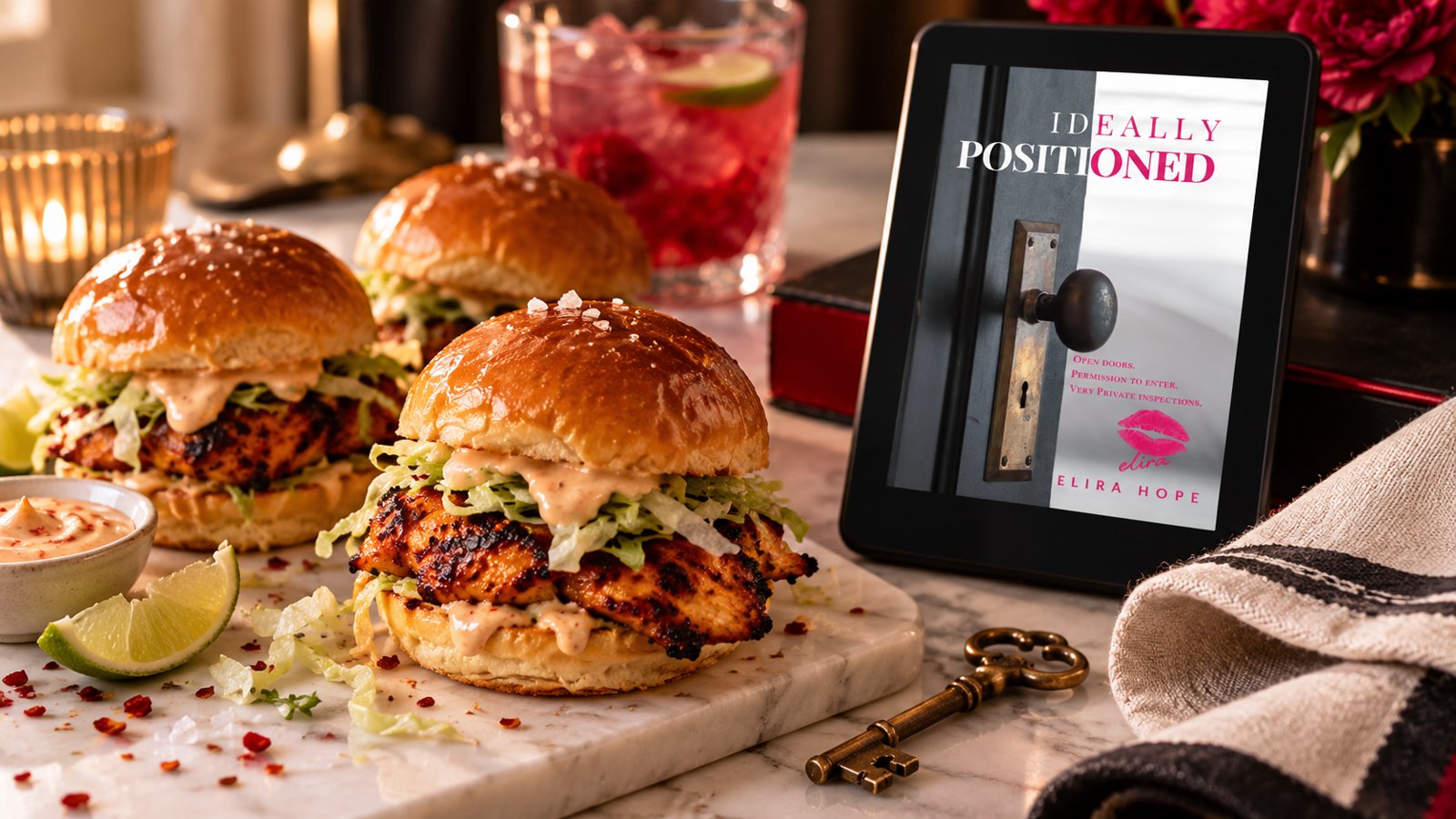 Gorgeous Garbo Sliders (Easy Peri-Peri Chicken Sliders)
